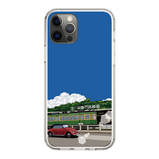 Slim Protection Case［ Studio Alec Shonan Story - In Front of Kamakura High School Station (Enoden) ］