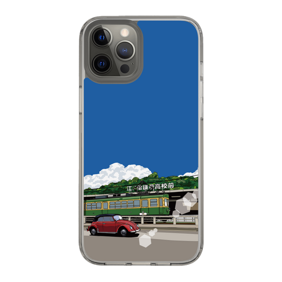 Slim Protection Case［ Studio Alec Shonan Story - In Front of Kamakura High School Station (Enoden) ］