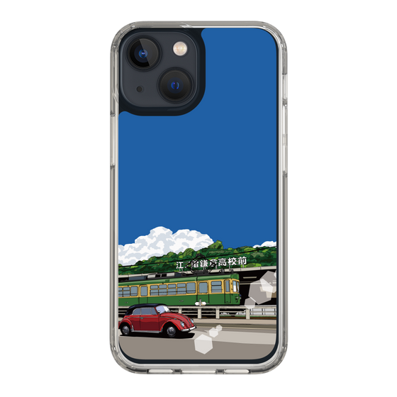 Slim Protection Case［ Studio Alec Shonan Story - In Front of Kamakura High School Station (Enoden) ］