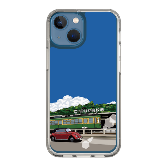 Slim Protection Case［ Studio Alec Shonan Story - In Front of Kamakura High School Station (Enoden) ］