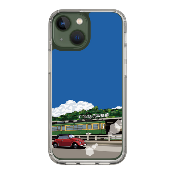 Slim Protection Case［ Studio Alec Shonan Story - In Front of Kamakura High School Station (Enoden) ］