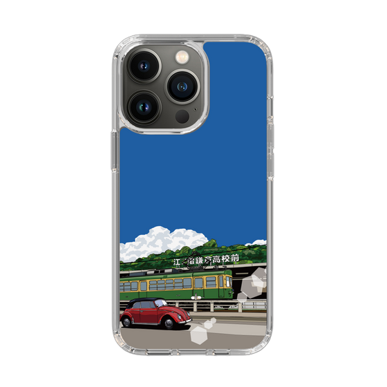 Slim Protection Case［ Studio Alec Shonan Story - In Front of Kamakura High School Station (Enoden) ］