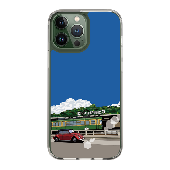 Slim Protection Case［ Studio Alec Shonan Story - In Front of Kamakura High School Station (Enoden) ］