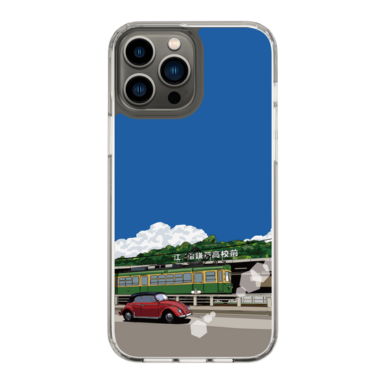 Slim Protection Case［ Studio Alec Shonan Story - In Front of Kamakura High School Station (Enoden) ］