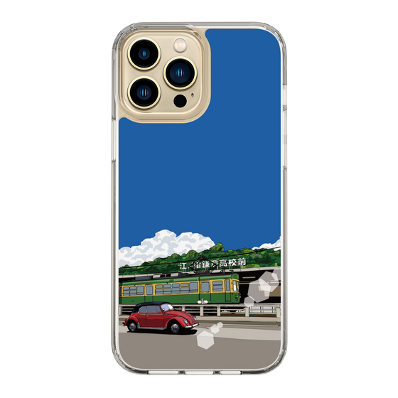 Slim Protection Case［ Studio Alec Shonan Story - In Front of Kamakura High School Station (Enoden) ］