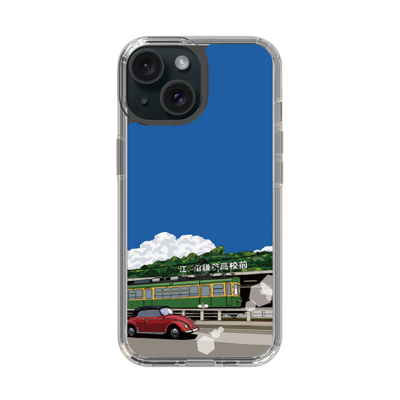 Slim Protection Case［ Studio Alec Shonan Story - In Front of Kamakura High School Station (Enoden) ］