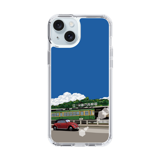 Slim Protection Case［ Studio Alec Shonan Story - In Front of Kamakura High School Station (Enoden) ］