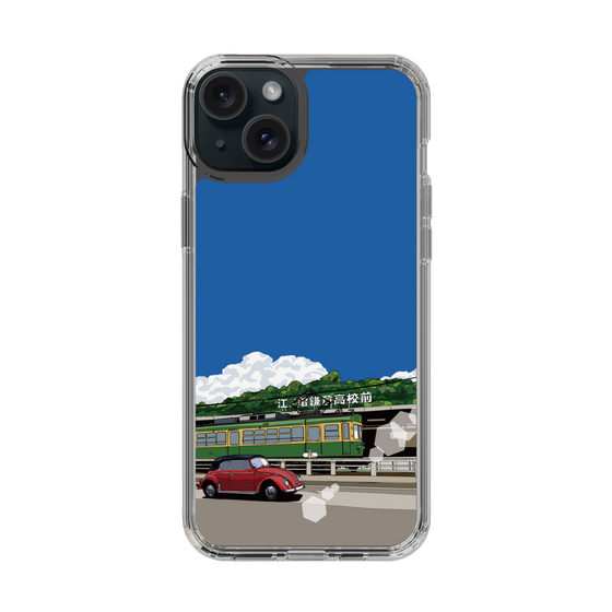Slim Protection Case［ Studio Alec Shonan Story - In Front of Kamakura High School Station (Enoden) ］