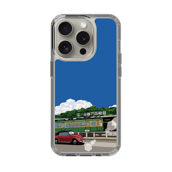 Slim Protection Case［ Studio Alec Shonan Story - In Front of Kamakura High School Station (Enoden) ］