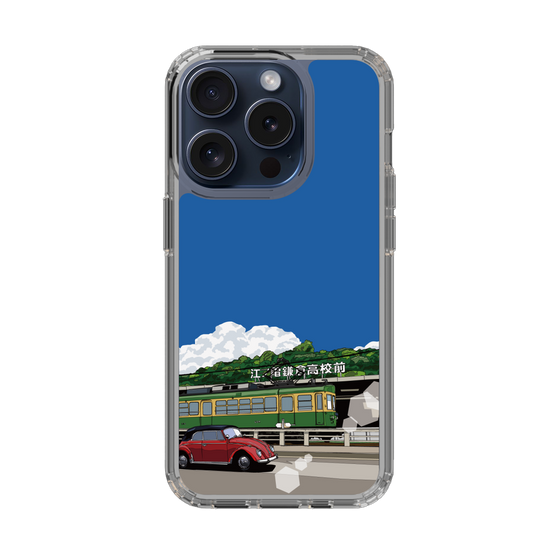Slim Protection Case［ Studio Alec Shonan Story - In Front of Kamakura High School Station (Enoden) ］