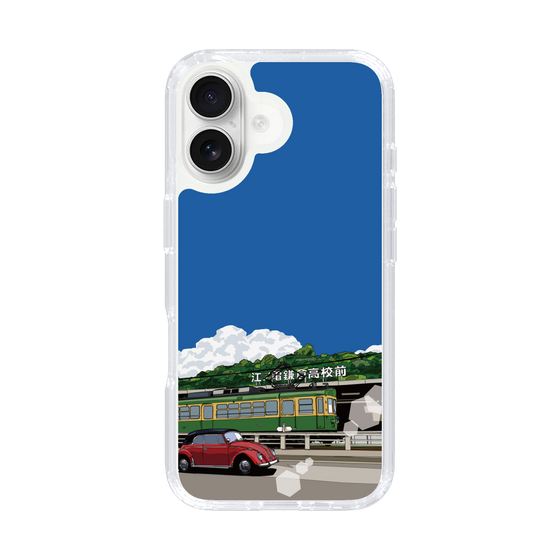 Slim Protection Case［ Studio Alec Shonan Story - In Front of Kamakura High School Station (Enoden) ］