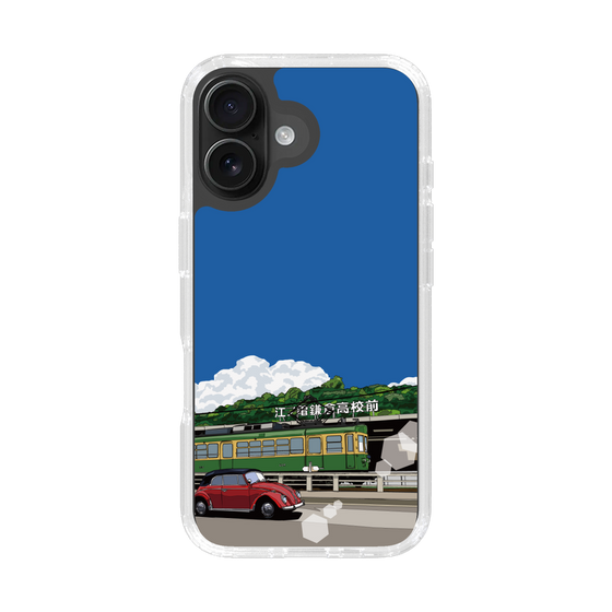 Slim Protection Case［ Studio Alec Shonan Story - In Front of Kamakura High School Station (Enoden) ］