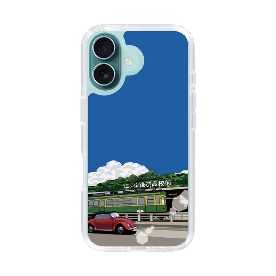 Slim Protection Case［ Studio Alec Shonan Story - In Front of Kamakura High School Station (Enoden) ］
