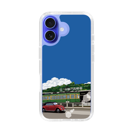 Slim Protection Case［ Studio Alec Shonan Story - In Front of Kamakura High School Station (Enoden) ］