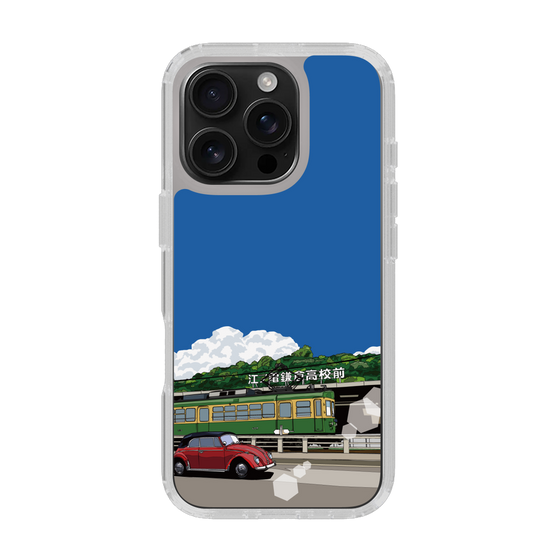 Slim Protection Case［ Studio Alec Shonan Story - In Front of Kamakura High School Station (Enoden) ］