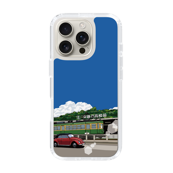 Slim Protection Case［ Studio Alec Shonan Story - In Front of Kamakura High School Station (Enoden) ］