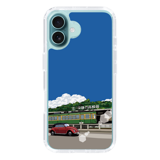 Slim Protection Case［ Studio Alec Shonan Story - In Front of Kamakura High School Station (Enoden) ］