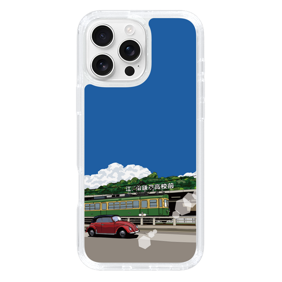 Slim Protection Case［ Studio Alec Shonan Story - In Front of Kamakura High School Station (Enoden) ］