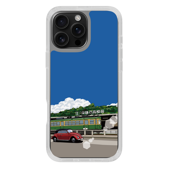 Slim Protection Case［ Studio Alec Shonan Story - In Front of Kamakura High School Station (Enoden) ］