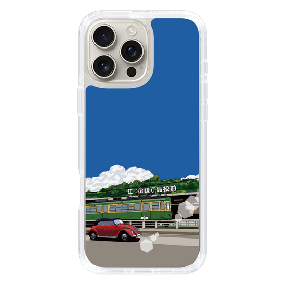 Slim Protection Case［ Studio Alec Shonan Story - In Front of Kamakura High School Station (Enoden) ］