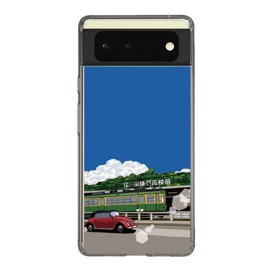 Slim Protection Case［ Studio Alec Shonan Story - In Front of Kamakura High School Station (Enoden) ］