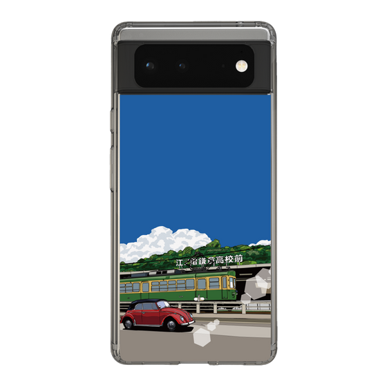 Slim Protection Case［ Studio Alec Shonan Story - In Front of Kamakura High School Station (Enoden) ］