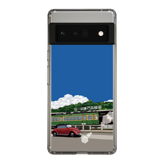 Slim Protection Case［ Studio Alec Shonan Story - In Front of Kamakura High School Station (Enoden) ］