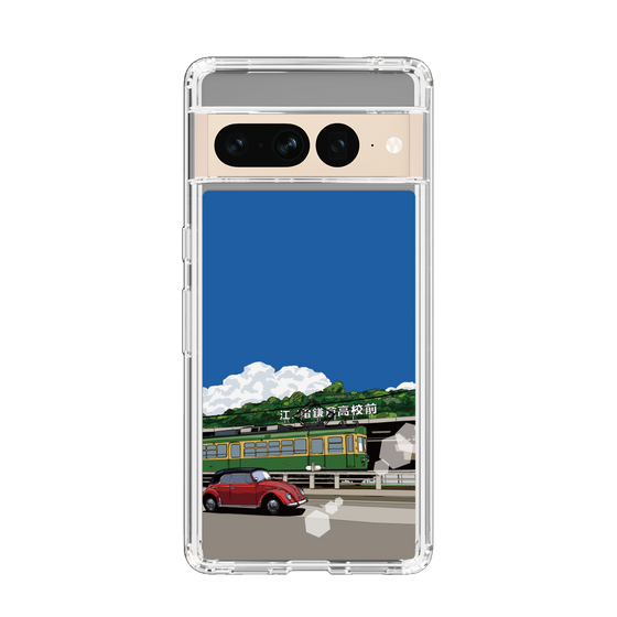 Slim Protection Case［ Studio Alec Shonan Story - In Front of Kamakura High School Station (Enoden) ］