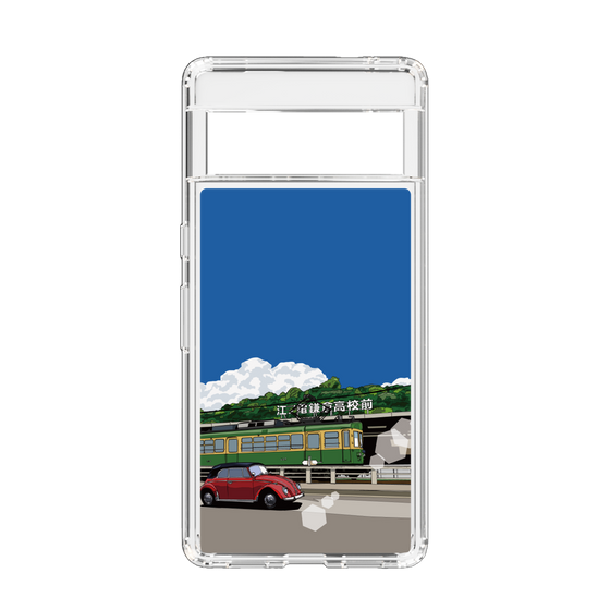 Slim Protection Case［ Studio Alec Shonan Story - In Front of Kamakura High School Station (Enoden) ］
