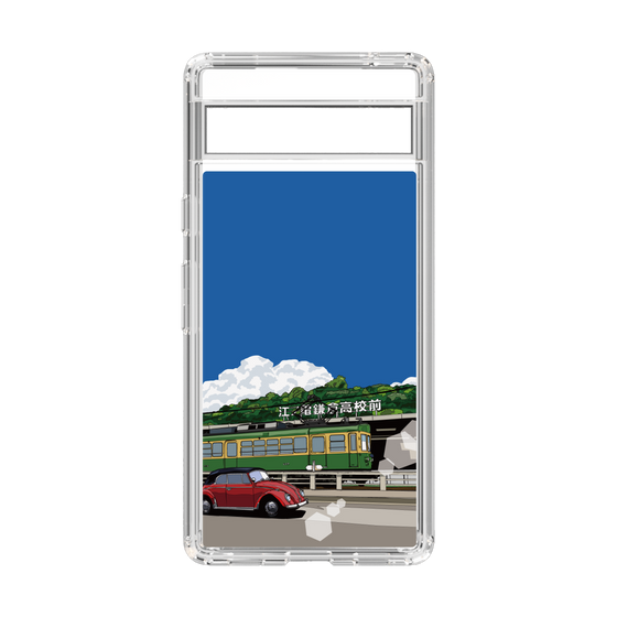 Slim Protection Case［ Studio Alec Shonan Story - In Front of Kamakura High School Station (Enoden) ］
