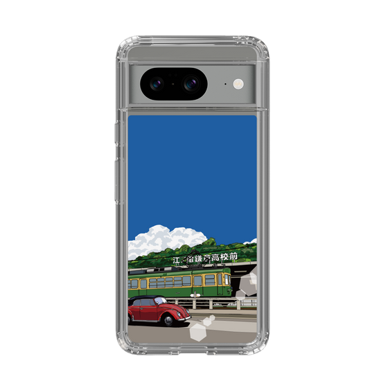 Slim Protection Case［ Studio Alec Shonan Story - In Front of Kamakura High School Station (Enoden) ］