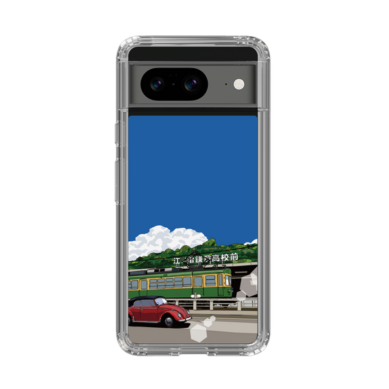 Slim Protection Case［ Studio Alec Shonan Story - In Front of Kamakura High School Station (Enoden) ］