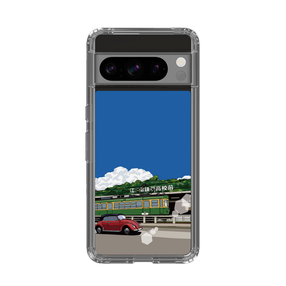 Slim Protection Case［ Studio Alec Shonan Story - In Front of Kamakura High School Station (Enoden) ］