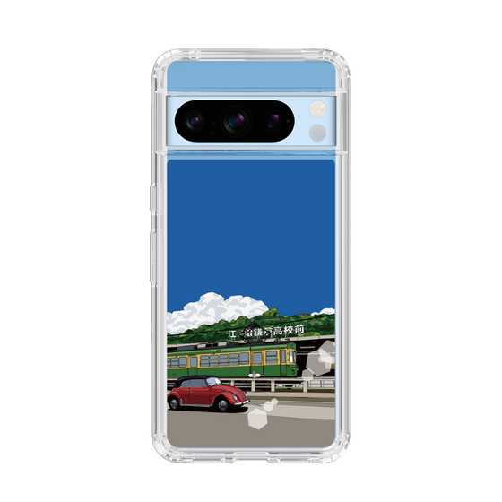 Slim Protection Case［ Studio Alec Shonan Story - In Front of Kamakura High School Station (Enoden) ］