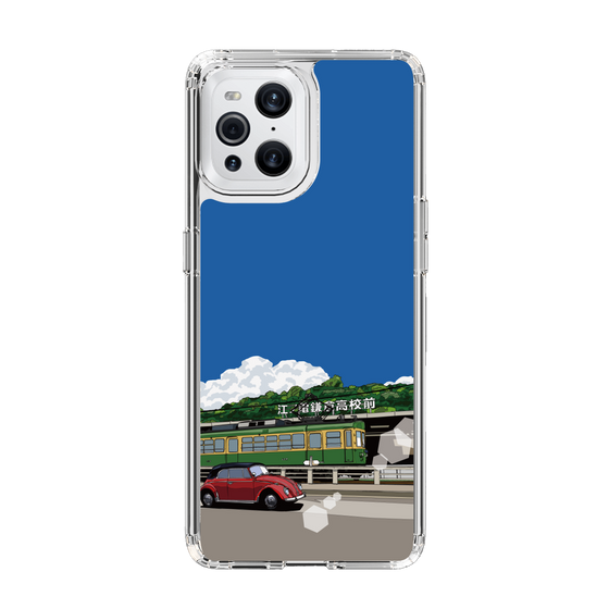 Slim Protection Case［ Studio Alec Shonan Story - In Front of Kamakura High School Station (Enoden) ］