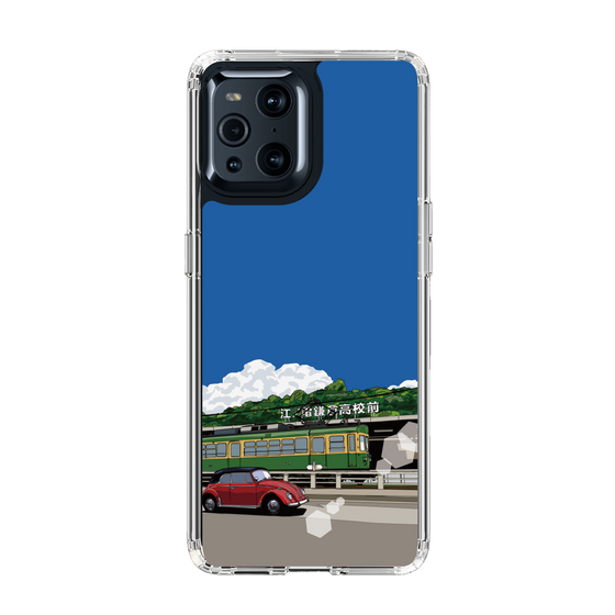 Slim Protection Case［ Studio Alec Shonan Story - In Front of Kamakura High School Station (Enoden) ］