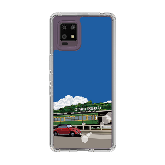 Slim Protection Case［ Studio Alec Shonan Story - In Front of Kamakura High School Station (Enoden) ］