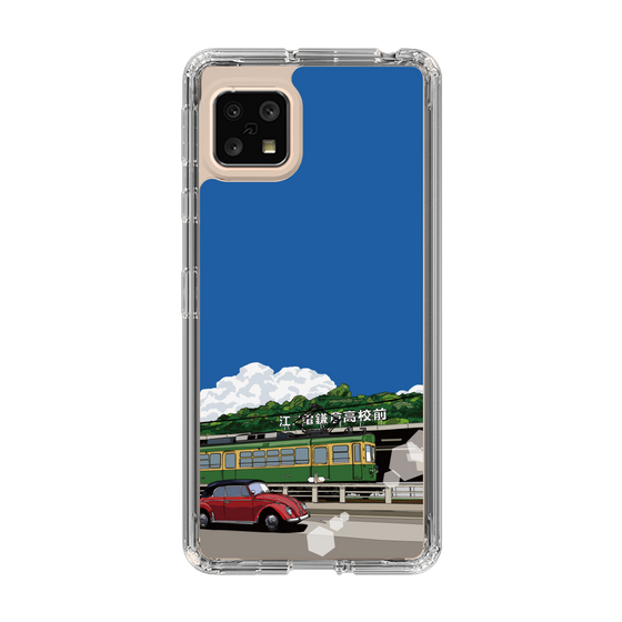 Slim Protection Case［ Studio Alec Shonan Story - In Front of Kamakura High School Station (Enoden) ］