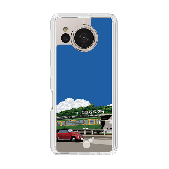 Slim Protection Case［ Studio Alec Shonan Story - In Front of Kamakura High School Station (Enoden) ］