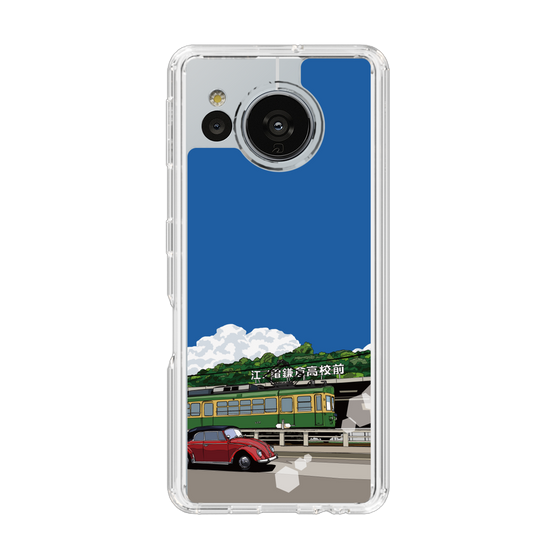 Slim Protection Case［ Studio Alec Shonan Story - In Front of Kamakura High School Station (Enoden) ］