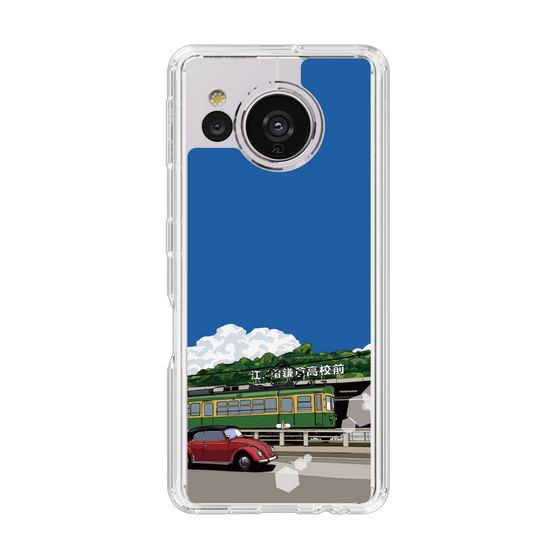 Slim Protection Case［ Studio Alec Shonan Story - In Front of Kamakura High School Station (Enoden) ］