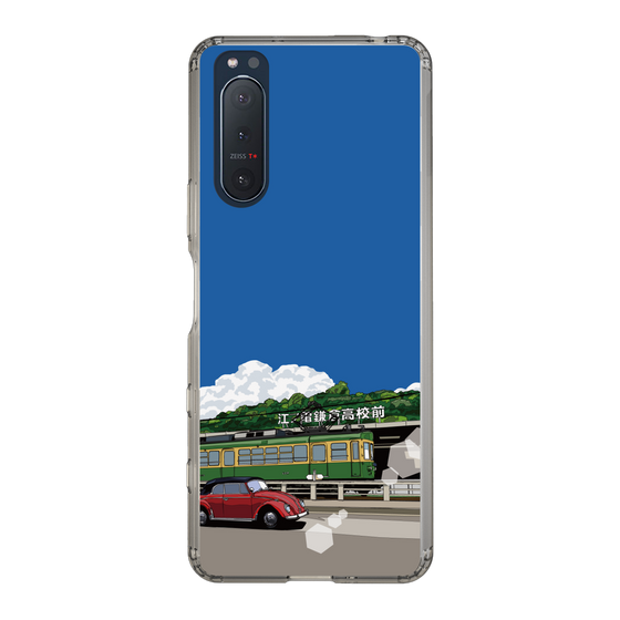 Slim Protection Case［ Studio Alec Shonan Story - In Front of Kamakura High School Station (Enoden) ］