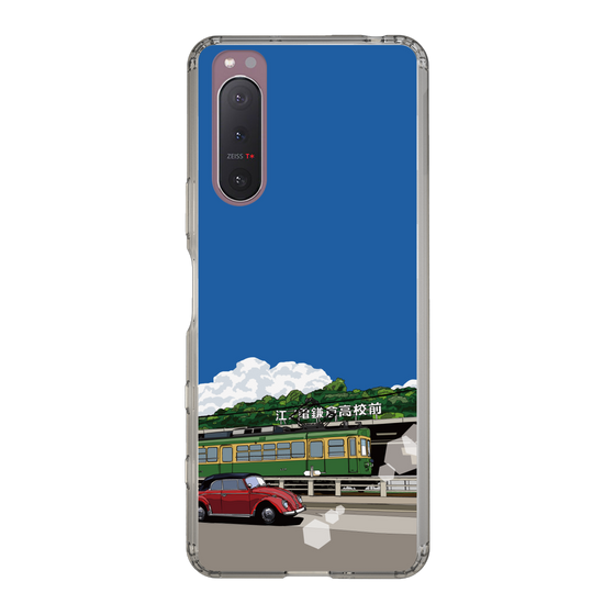Slim Protection Case［ Studio Alec Shonan Story - In Front of Kamakura High School Station (Enoden) ］