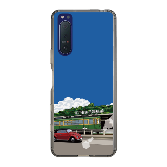Slim Protection Case［ Studio Alec Shonan Story - In Front of Kamakura High School Station (Enoden) ］