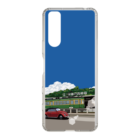 Slim Protection Case［ Studio Alec Shonan Story - In Front of Kamakura High School Station (Enoden) ］