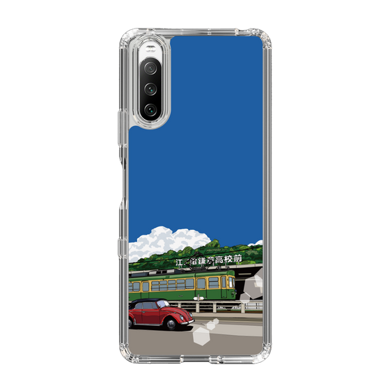 Slim Protection Case［ Studio Alec Shonan Story - In Front of Kamakura High School Station (Enoden) ］
