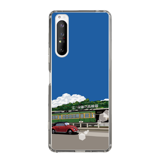 Slim Protection Case［ Studio Alec Shonan Story - In Front of Kamakura High School Station (Enoden) ］