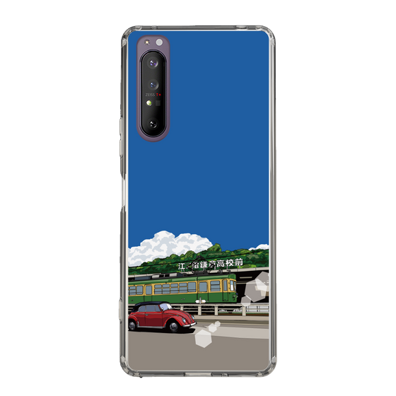 Slim Protection Case［ Studio Alec Shonan Story - In Front of Kamakura High School Station (Enoden) ］