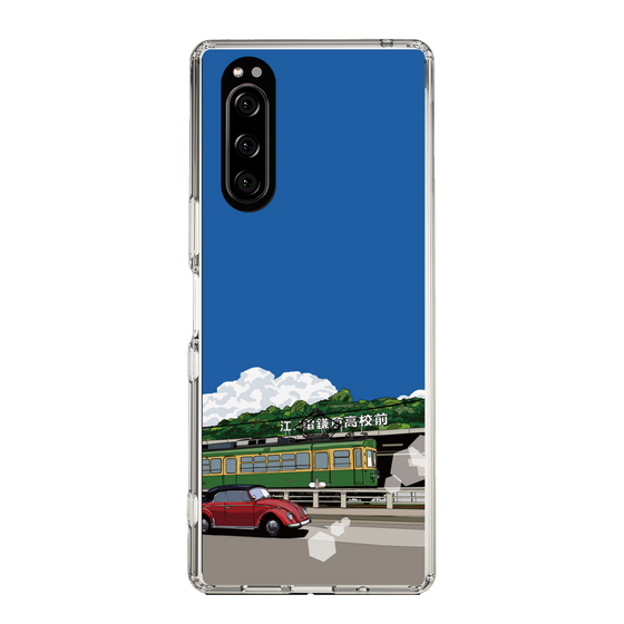 Slim Protection Case［ Studio Alec Shonan Story - In Front of Kamakura High School Station (Enoden) ］