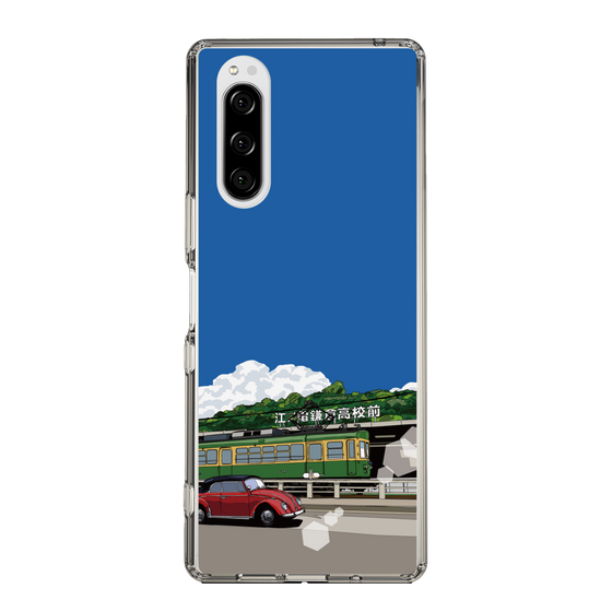 Slim Protection Case［ Studio Alec Shonan Story - In Front of Kamakura High School Station (Enoden) ］